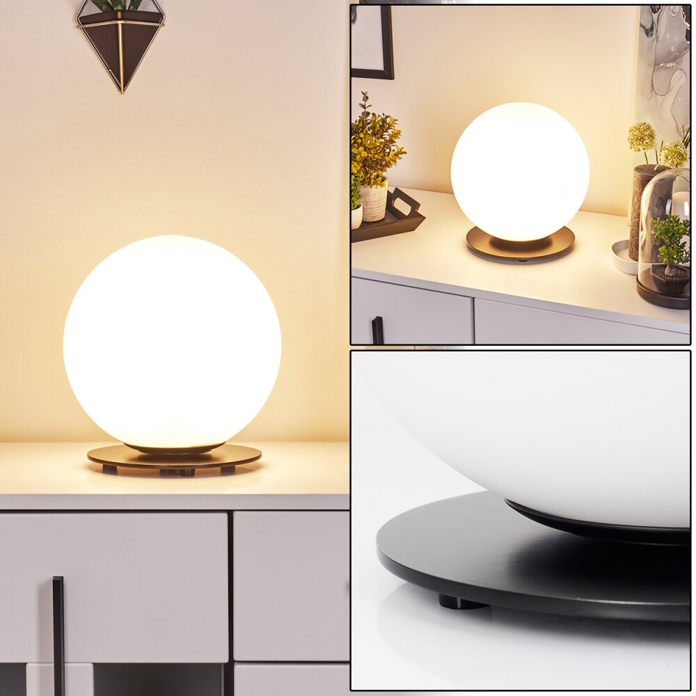 Karhia Tischleuchte Schwarz, 1-flammig main product photo