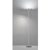 FHL easy Fabi Deckenfluter LED Nickel-Matt, 1-flammig