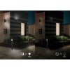 Trio Leuchten Avon Außenwandleuchte LED Anthrazit, 2-flammig, Bewegungsmelder
