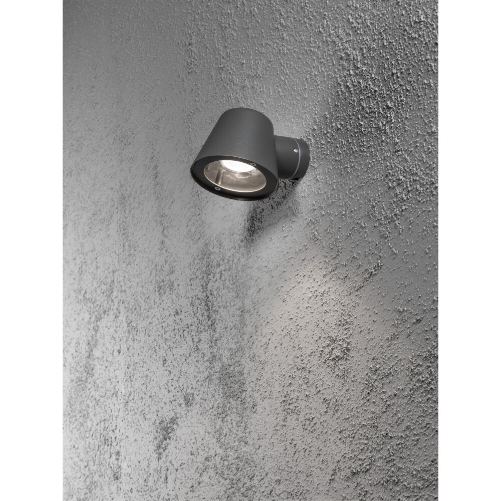 Konstsmide Trieste Wandleuchte Schwarz, 1-flammig main product photo