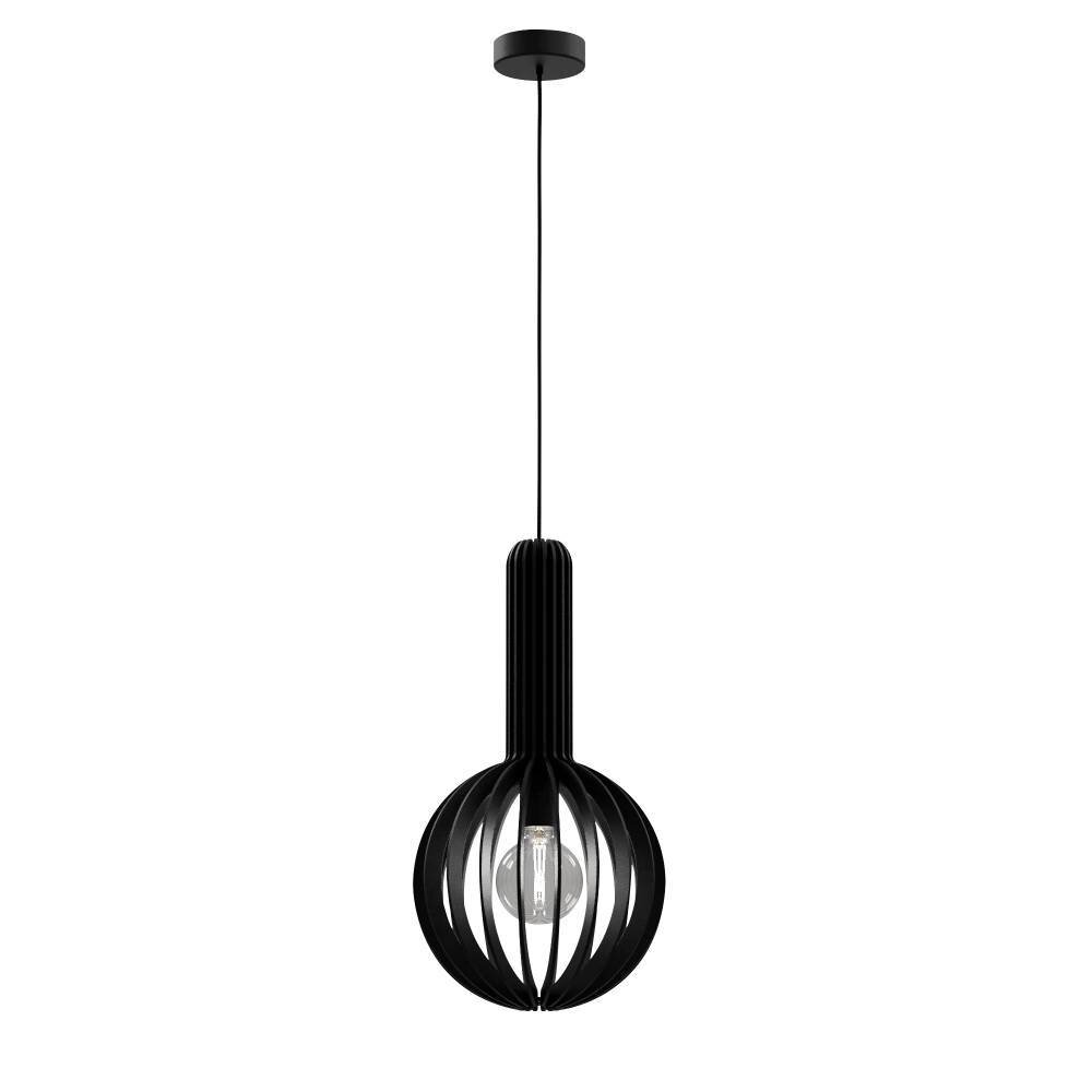 Eglo Leuchten VELASCO Hängeleuchte Schwarz, 1-flammig main product photo