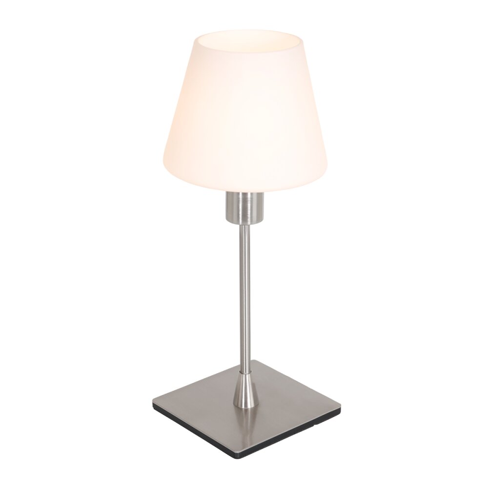 Steinhauer Ancilla Tischleuchte Edelstahl, 1-flammig main product photo