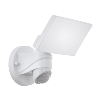 EGLO PAGINO Wandleuchte LED Weiß, 1-flammig, Bewegungsmelder