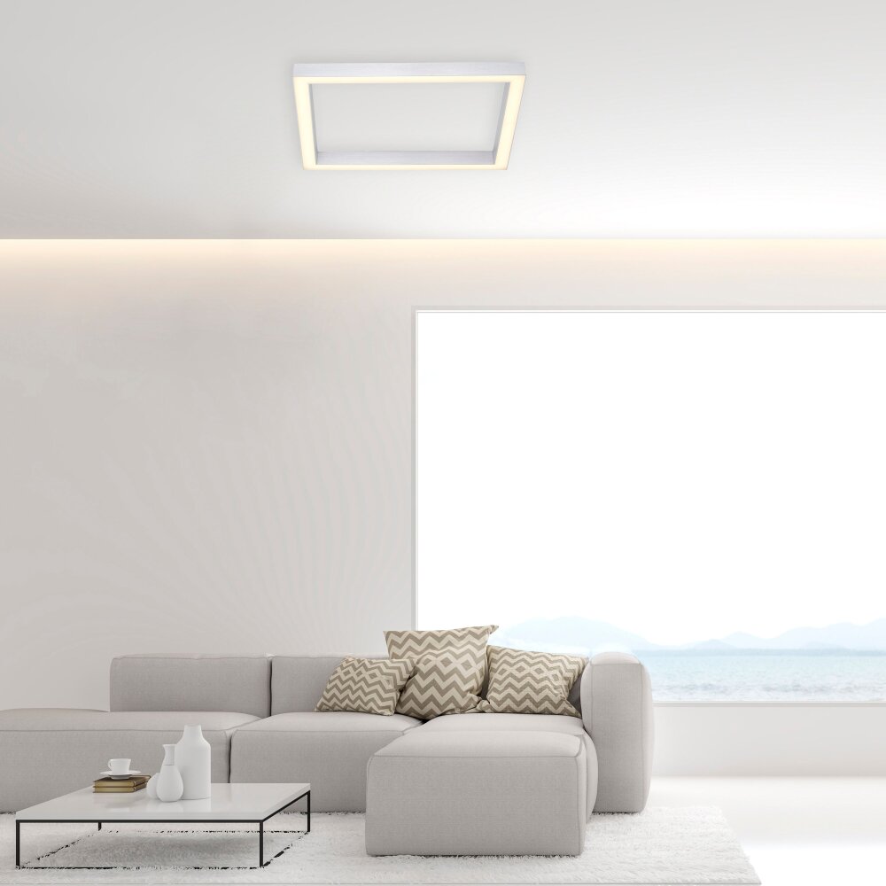 Paul Neuhaus PURE-LINES Deckenleuchte LED Aluminium, 1-flammig, Fernbedienung main product photo