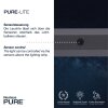 Paul Neuhaus PURE-LITE Pendelleuchte LED Anthrazit, 1-flammig