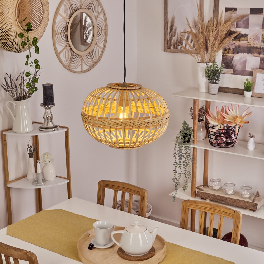 Egede Hängeleuchte Braun, 1-flammig main product photo