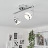 Morges Deckenleuchte LED Chrom, 2-flammig