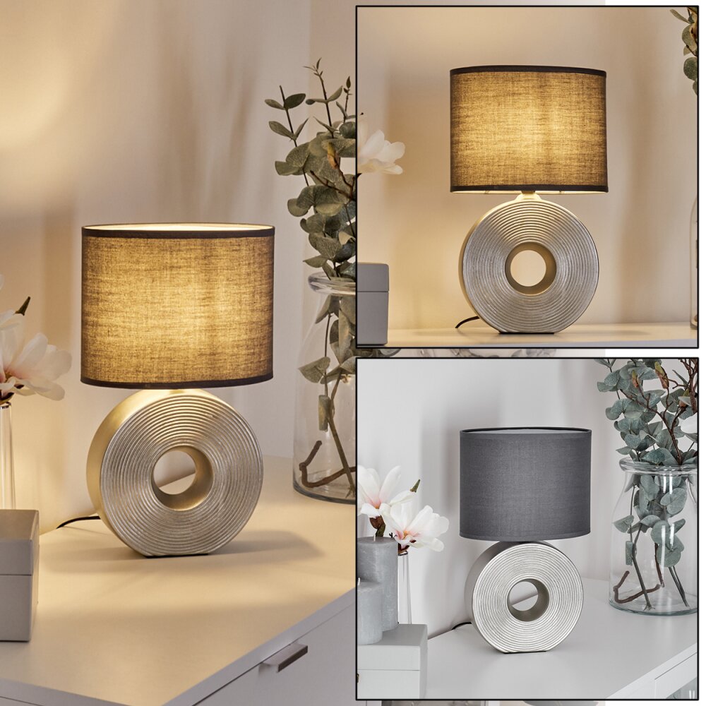 Saija Tischleuchte Silber, 1-flammig main product photo
