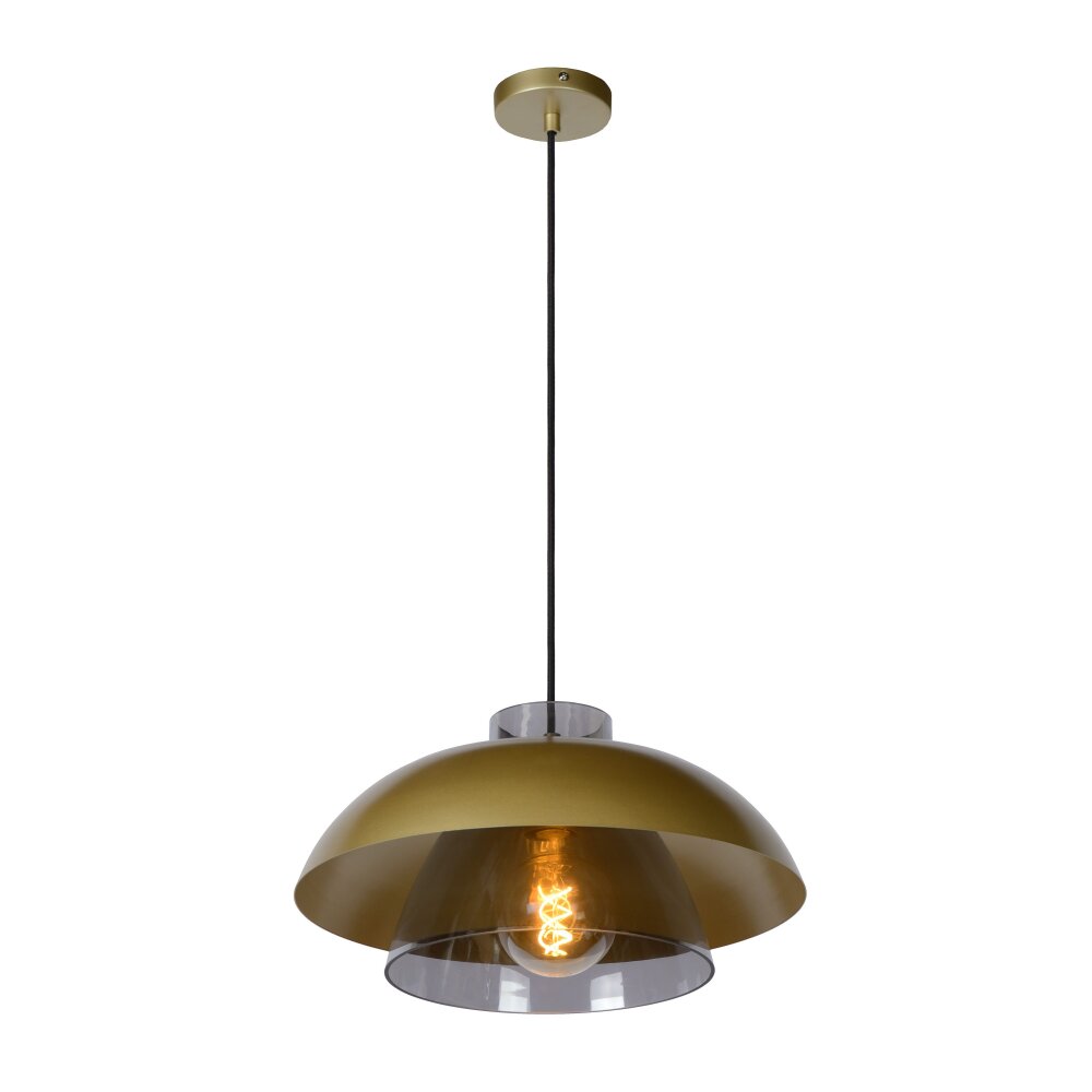 Lucide AVONMORE Pendelleuchte Gold, Messing, 1-flammig main product photo