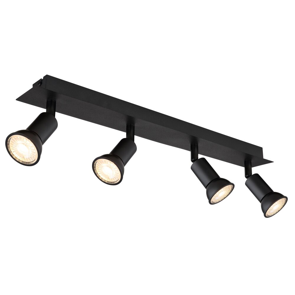 Globo DREW Deckenleuchte Schwarz, 4-flammig main product photo