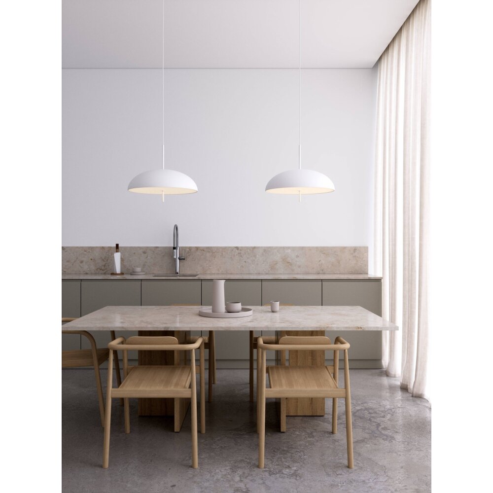 Design For The People by Nordlux VERSALE Hängeleuchte Weiß, 2-flammig main product photo