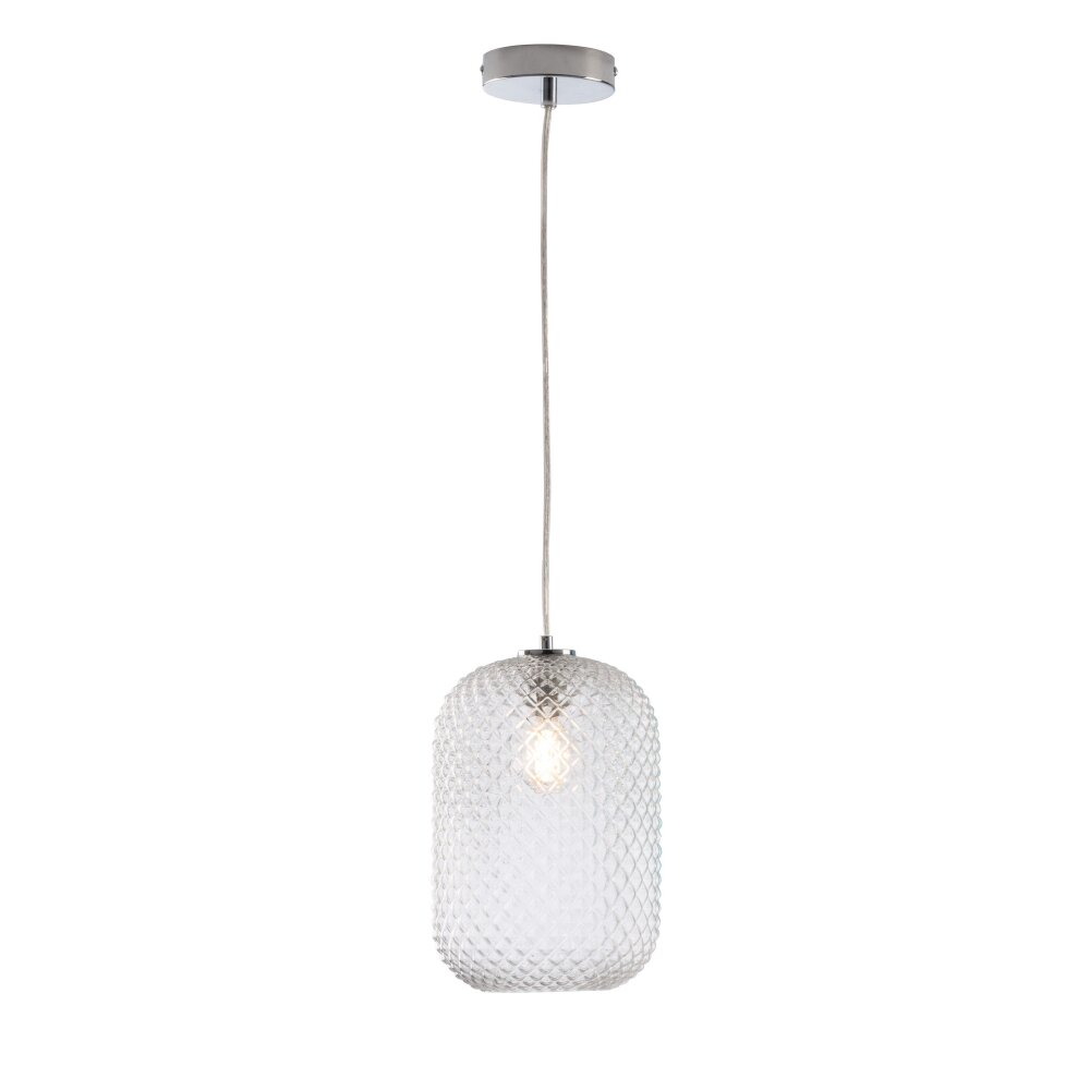 Luce Design ASHFORD Pendelleuchte Chrom, 1-flammig main product photo