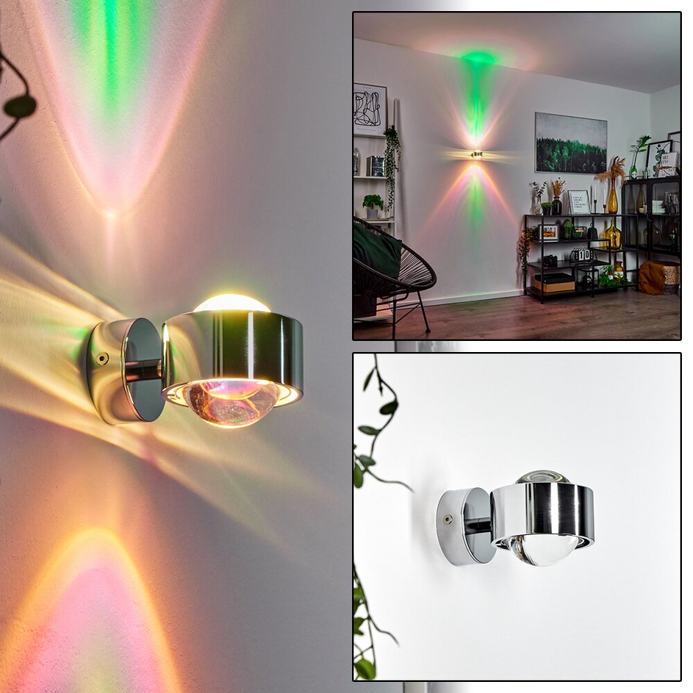 Sapri Wandleuchte Chrom, 1-flammig main product photo