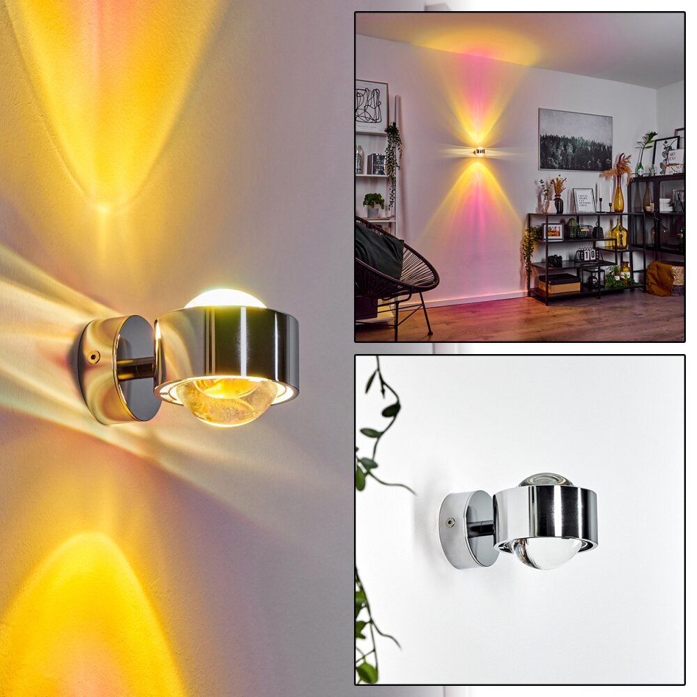 Sapri Wandleuchte Chrom, 1-flammig main product photo