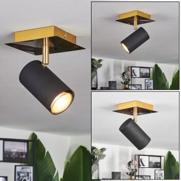 Zuoz Deckenleuchte Gold, 1-flammig