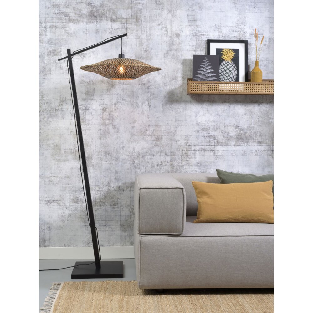Good & Mojo BALI Stehleuchte Schwarz, 1-flammig main product photo