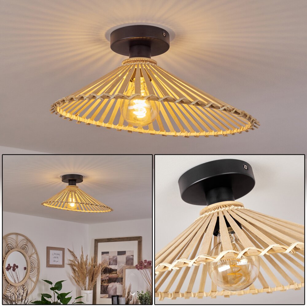 Callide Deckenleuchte Schwarz, 1-flammig main product photo