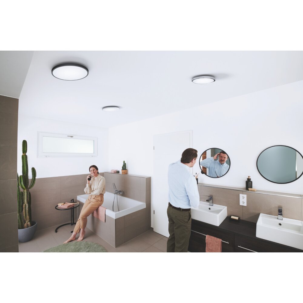 LEDVANCE Bathroom Decorative Deckenleuchte Weiß, 1-flammig main product photo
