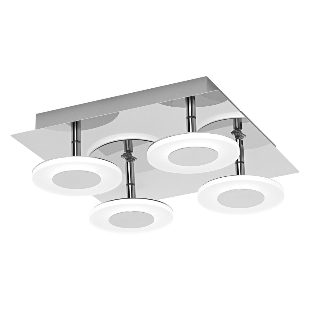 LEDVANCE Bathroom Decorative Deckenleuchte Silber, 1-flammig main product photo
