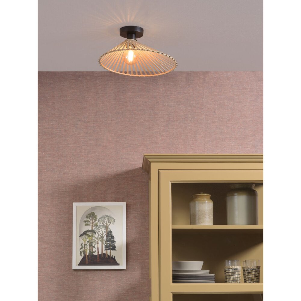 Good & Mojo BROMO Deckenleuchte Schwarz, 1-flammig main product photo