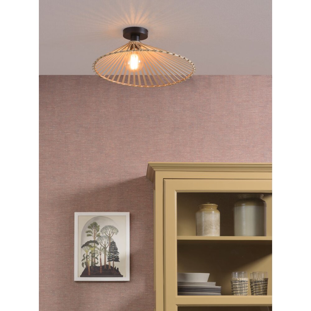 Good & Mojo BROMO Deckenleuchte Schwarz, 1-flammig main product photo
