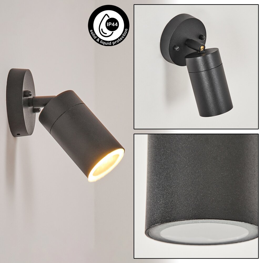 Bessiebelle Außenwandleuchte Schwarz, 1-flammig main product photo