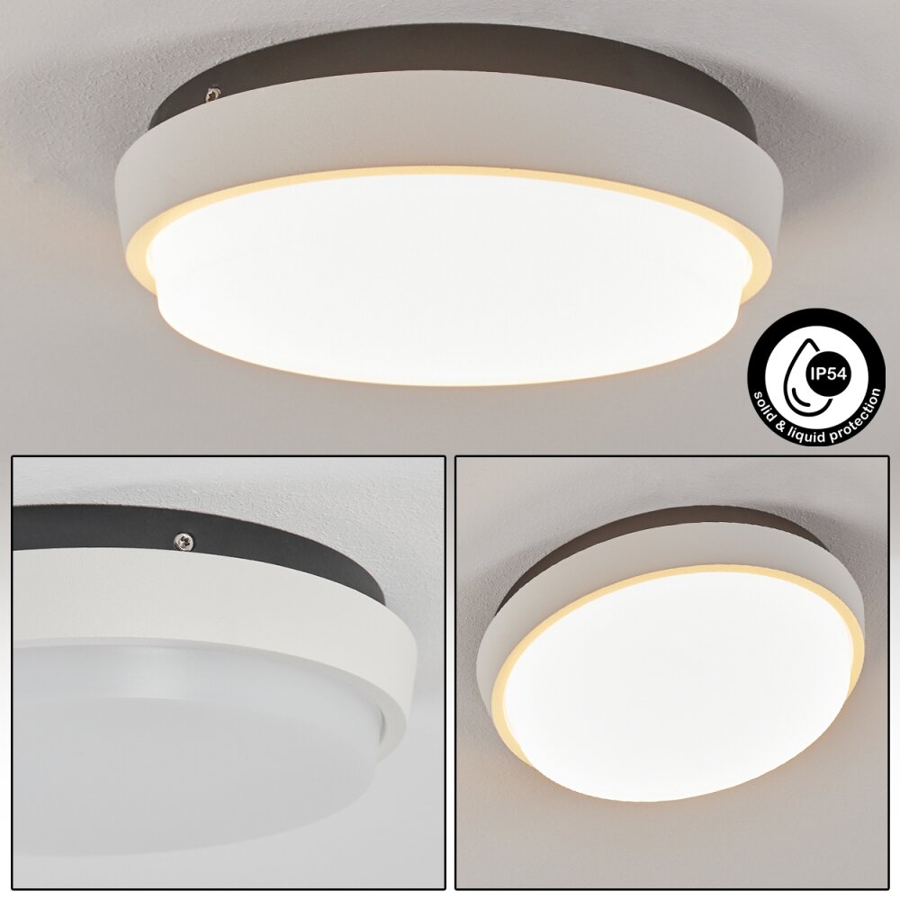 Centinela Außendeckenleuchte LED Anthrazit, Weiß, 1-flammig main product photo