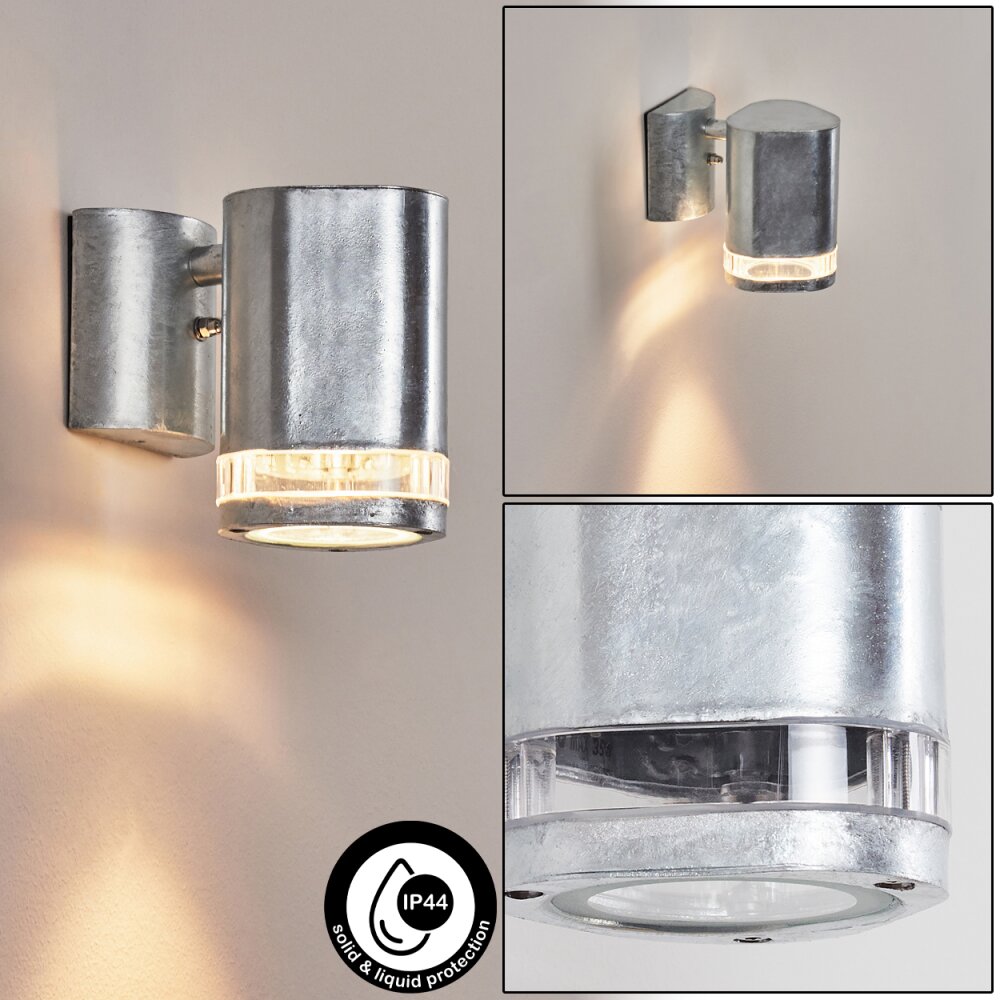 Amyton Außenwandleuchte Verzinkt, 1-flammig main product photo