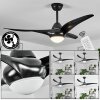 Malloa Deckenventilator LED Schwarz, 1-flammig, Fernbedienung Malloa Deckenventilator LED Schwarz, 1-flammig, Fernbedienung