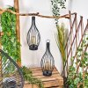 Quillagua Solartischleuchte 2er Set LED Schwarz, 1-flammig
