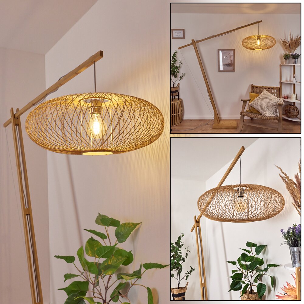 Brooker Stehleuchte Naturfarben, 1-flammig main product photo