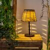 Chillaiza Solartischleuchte LED Schwarz, 1-flammig