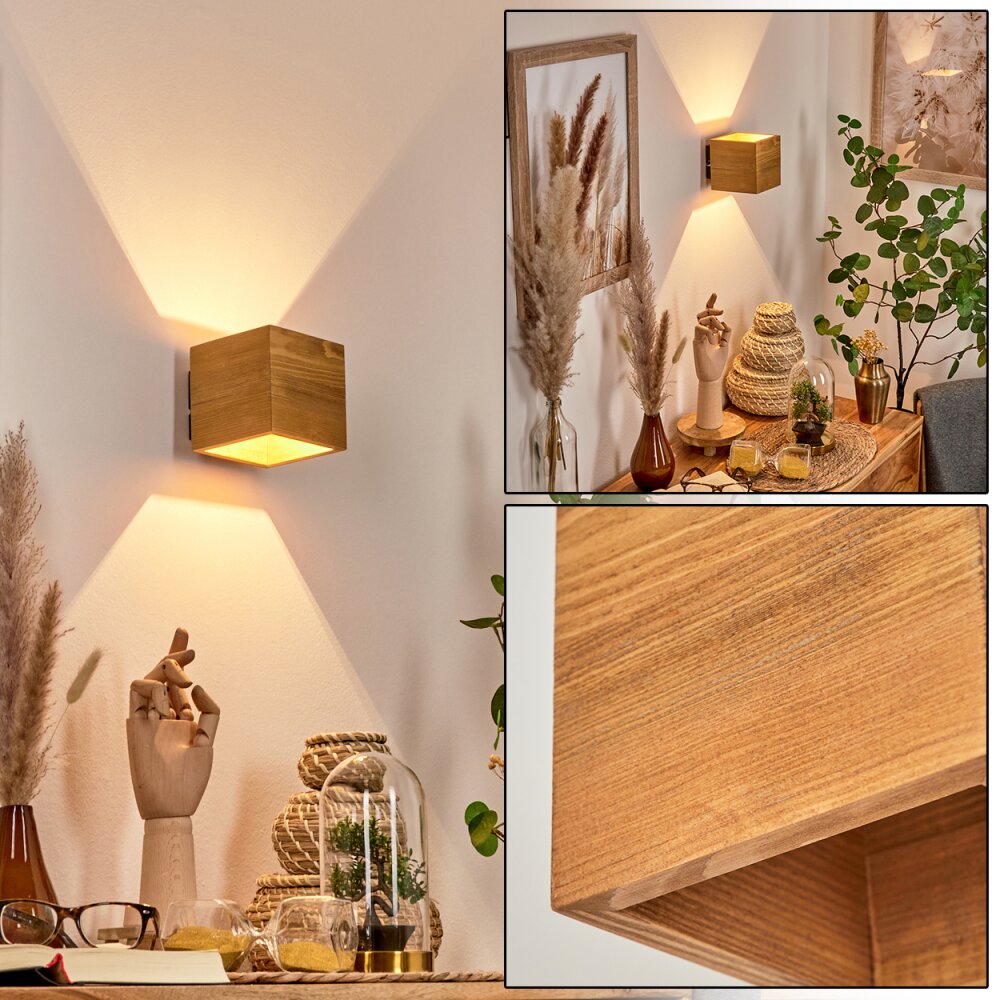 Polcura Wandleuchte Naturfarben, 1-flammig main product photo