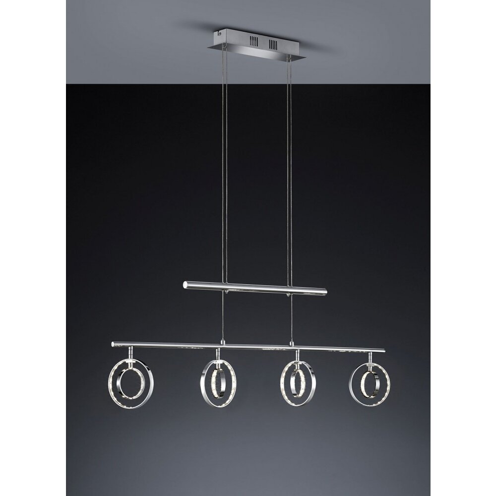 Reality PRATER Pendelleuchte LED Chrom, 4-flammig main product photo