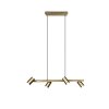 Trio Leuchten Marley Pendelleuchte Altmessing, 4-flammig