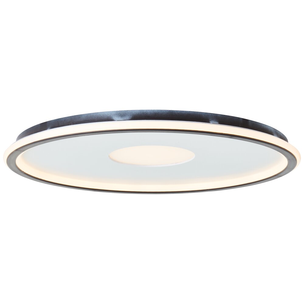 Brilliant Vegas Deckenleuchte LED Schwarz, Weiß, 1-flammig, Fernbedienung main product photo