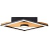 Brilliant Woodbridge Deckenleuchte LED Braun, Schwarz, 1-flammig