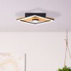 Brilliant Woodbridge Deckenleuchte LED Braun, Schwarz, 1-flammig