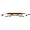 Brilliant Woodbridge Deckenleuchte LED Braun, Schwarz, 1-flammig
