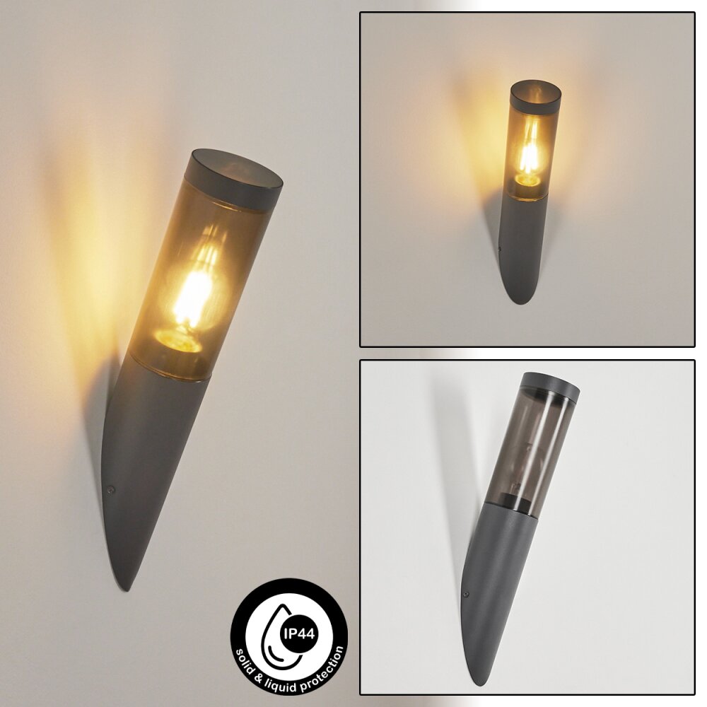 Gaborone Außenwandleuchte Anthrazit, 1-flammig main product photo