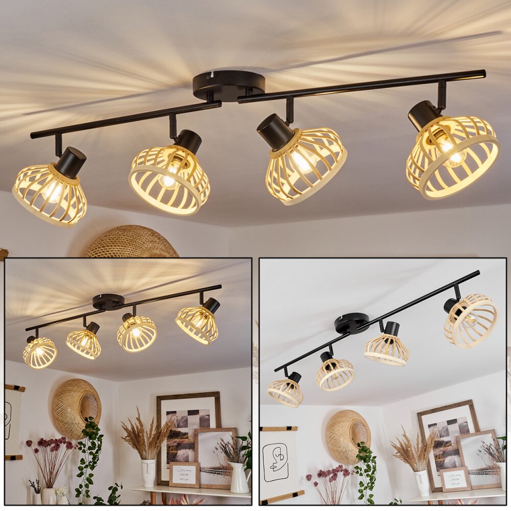 Totui Deckenleuchte Schwarz, 4-flammig main product photo