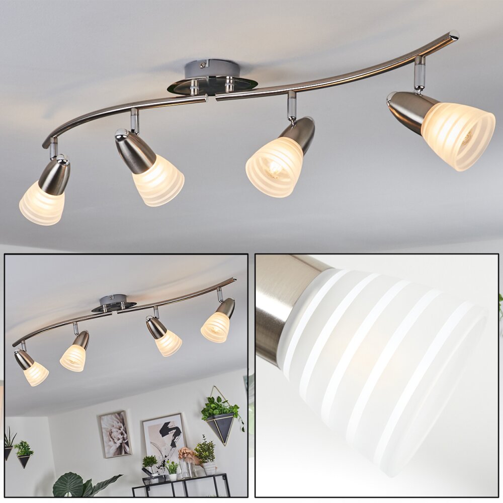 Chapod Deckenleuchte Nickel-Matt, 4-flammig main product photo