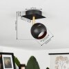Tome    Deckenleuchte LED Messing, Schwarz, 1-flammig Tome    Deckenleuchte LED Messing, Schwarz, 1-flammig