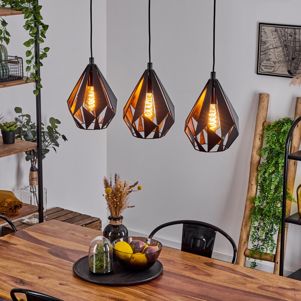 Marang Pendelleuchte Schwarz, 3-flammig main product photo