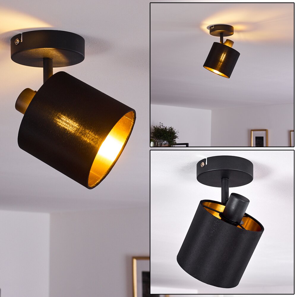 Alsen Deckenleuchte Schwarz, 1-flammig main product photo