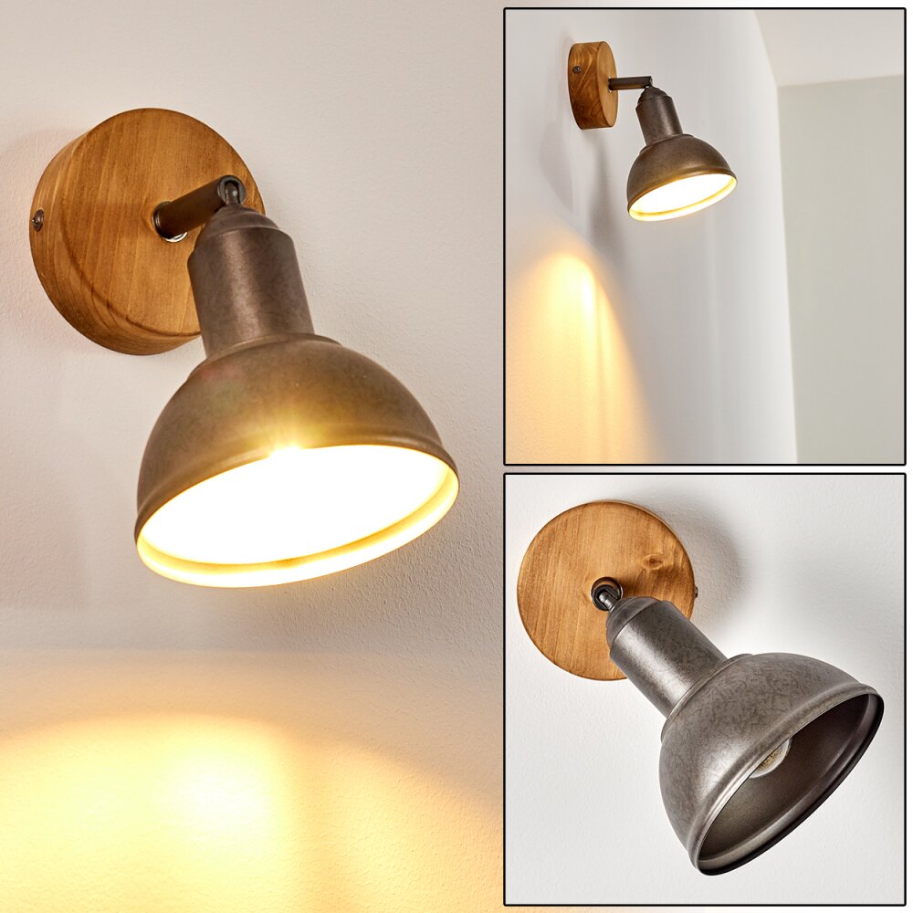 Tholen Wandleuchte Braun, 1-flammig main product photo