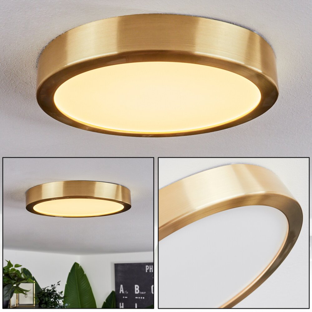Finsrud Deckenpanel LED Gold, 1-flammig main product photo