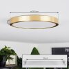 Finsrud Deckenpanel LED Gold, 1-flammig