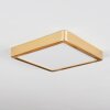 Finsrud Deckenpanel LED Gold, 1-flammig