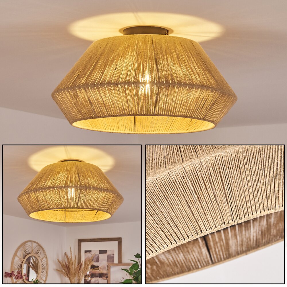 Henvic Deckenleuchte Schwarz, 1-flammig main product photo